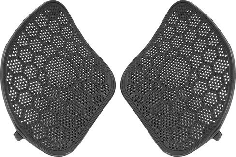 ALMULOO Black Front Fairing Speaker Grille Covers Compatible with 2015–2024 Harley Davidson Road Glide CVO Road Glide Mesh Cover Plastic in Kuwait