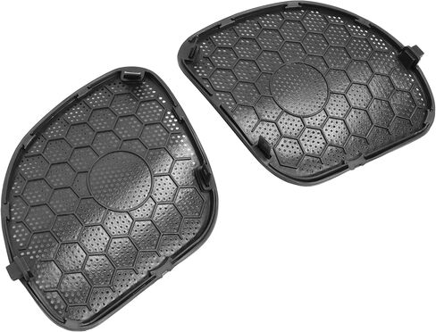 ALMULOO Black Front Fairing Speaker Grille Covers Compatible with 2015–2024 Harley Davidson Road Glide CVO Road Glide Mesh Cover Plastic in Kuwait