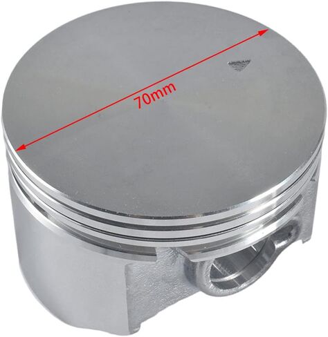 Aluminum Flywheel Billet Rod（3.308） Kit With 70mm Flat Top Piston Valve Spring keepers locks for Predator 212cc 196cc Hemi Engines in Kuwait