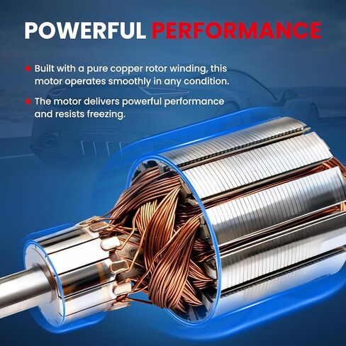 محرك ممسحة أمامية MOCA 85-2068 يناسب 2008-2010 لشاحنة Ford F-250/ F-350/ F-450/ F-550 Super Duty ولشاحنة F-650/ F-750 Base Straight Truck Front، 2011 لشاحنة Ford F-650/ F-750 Base Straight in Kuwait