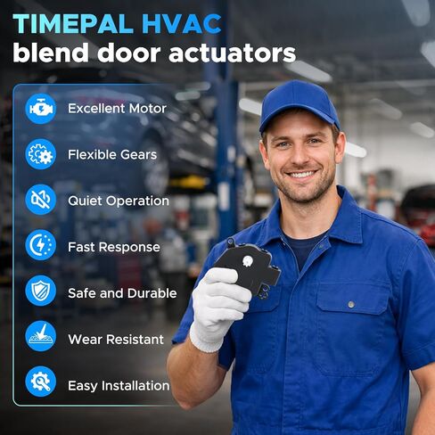 مشغل باب مزيج سخان HVAC متوافق مع دودج رام 1500 2009-2018، 2500 3500 4500 5500 2010-2018، 1500 كلاسيك 2019-2023 درجة الحرارة اليدوية الرئيسية تحل محل 68089742AA in Kuwait