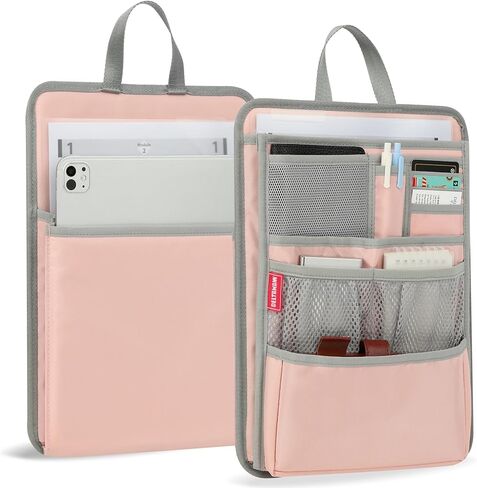 Backpack Insert Organizer for Men Women Bag In Bag,Thin Water-repellent Nylon 13.7''x10.2''x2''-Gray in Saudi Arabia