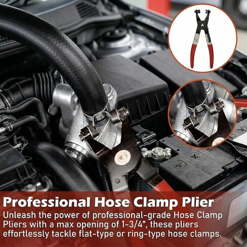 6Pcs Electrical Disconnect Pliers Set Automotive Electrical Connector Removal Tool High-carbon Steel Professional Hose Clamp Kit with Terminal Removal Tool Ideal for Automotive Repairs in Tight Spaces in Kuwait