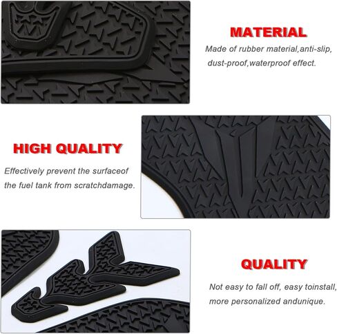 for Yamaha FZ-07 MT-07 mt07 2021 2022 2023 2024 Side Fuel Tank Pad Protector Stickers Decal Gas Knee Grip Traction Pad in Kuwait