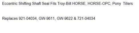 استبدال لختم عمود التحول غريب الأطوار Troy-Bilt يناسب 921-04034 OEM in Kuwait