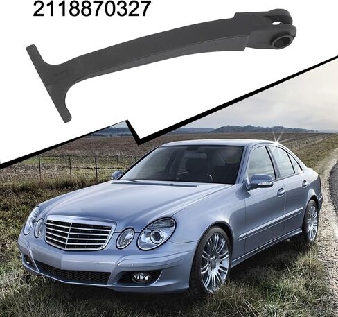 Bonnet Release Handle E-Class W210 1996-2002, Hood Latch Lever Replacement A2118870327, Black ABS Interior Switch Control in Kuwait