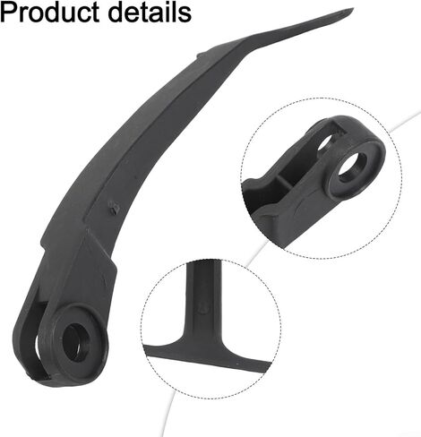 Bonnet Release Handle E-Class W210 1996-2002, Hood Latch Lever Replacement A2118870327, Black ABS Interior Switch Control in Kuwait