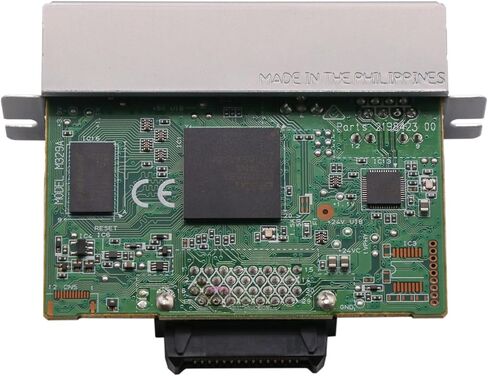 لوحة واجهة إيثرنت UB-E04 من BestParts مع منفذ USB، متوافقة مع طابعات إيصالات Epson TM-T88V، T88IV، U220، H2000، H6000 POS in Kuwait
