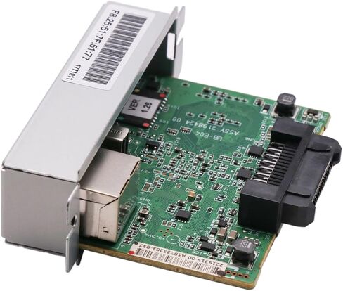 لوحة واجهة إيثرنت UB-E04 من BestParts مع منفذ USB، متوافقة مع طابعات إيصالات Epson TM-T88V، T88IV، U220، H2000، H6000 POS in Kuwait