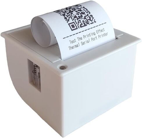 White 58mm Embedded Thermal Bill Printer RS232/TTL Micro Panel Ticket Thermal Receipt Serial Printer Module 5 to 9V in Kuwait