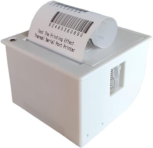 White 58mm Embedded Thermal Bill Printer RS232/TTL Micro Panel Ticket Thermal Receipt Serial Printer Module 5 to 9V in Kuwait