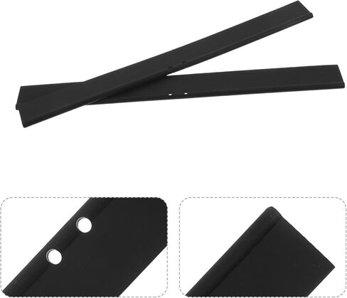 GANAZONO 2pieces Car Windshield Wiper Blade Refills Silicone Strips for Manual Scrapers Fit Weather Resistant Easy to Replace in Kuwait