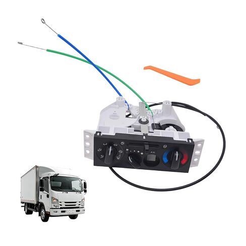 89803-73654 Heater & Air Conditioning Controller Switch Panel, AC Climate Control Assembly Compatible with Isuzu NPR NQR 2008-2022 in Kuwait