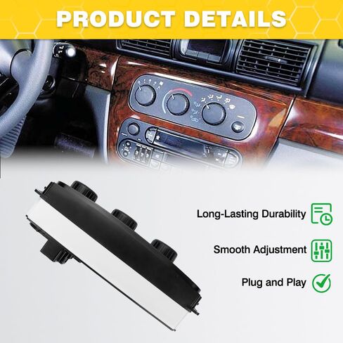 9054719 Air Conditioning Control Switch, Compatible with Buick Excelle 2013 2014 2015 2016, 12+4 Pins in Kuwait