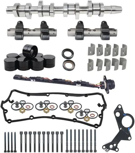Camshaft And Rocker Arm Kit With Wiring Harness 038109101AH Compatible With A3 A4 Seat 1.9 2.0 TDI in Kuwait