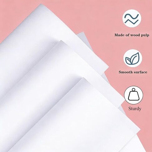 500 Sheets White Drawing Paper 9"x 12"White Art Construction Paper for Sketching Origami Craft Project in Kuwait