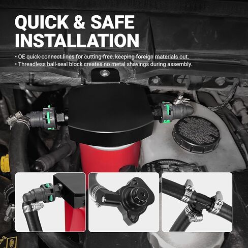 CP4 Disaster Prevention Kit Compatible for 2011-2025 Ford F250 F350 F450 F550 Super Duty 6.7L Powerstroke Diesel Trucks in Kuwait