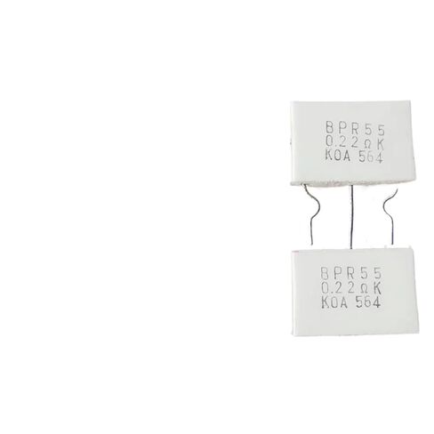 10PCS/lot BPR55 0.22R 220MR 5W+5W BPR55CFR22K Power Amplifier Three pin Ceramic Cement Resistor in Kuwait