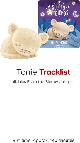 Tonies Sleepy Friends: Lullabies Sounds Audio Toy Figurine Featuring Sleepy Jaguar in Kuwait