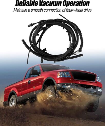 Front Locking Hub Vacuum Line Fit for Ford F-150 Models with 4WD Auto Locking Front Hubs From 2004-2008 Replace 7L3Z-7A785-A 926-466 5L3Z-7A785-A 5L3Z-7A785-AC 5L3Z-7A785-AB in Kuwait