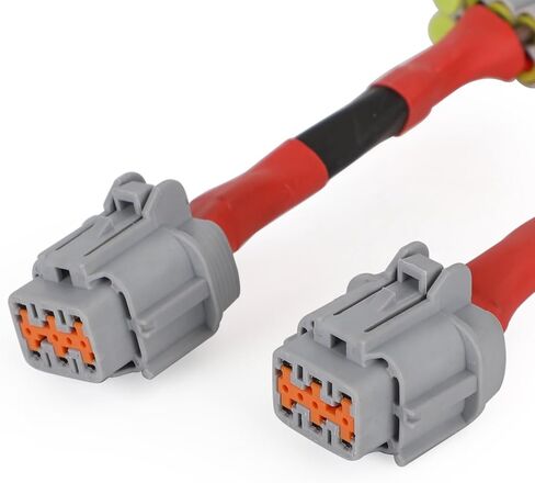 MAD HORNETS Headlight Conversion Adapters For Nissan 350z 03-05 HID Wiring 8 TO Headlight 6 in Kuwait