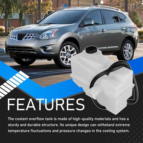 21711JG000 خزان توسيع سائل تبريد المحرك مع غطاء وخرطوم متوافق مع 2008-2015 Nissan Rogue Select L4 2.5L يستبدل 21711-JG000 603-498 603498 21711JG000-PFM 217123NA0A in Kuwait
