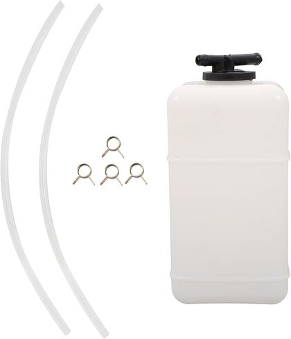 Coolant Overflow Reservoir Radiator Coolant Tank Bottle with 2 Tubes 37410-88603 Replacement for Kubota L3408 L4508 L2800 L3400 L3700SU B2301 B2601 in Kuwait