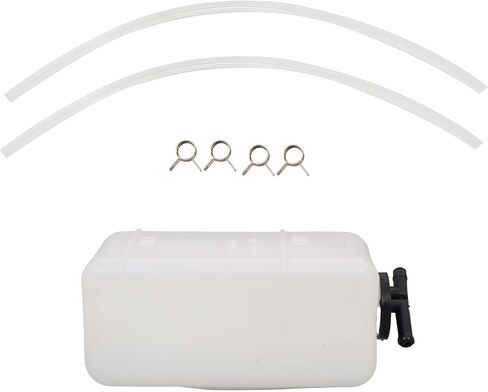Coolant Overflow Reservoir Radiator Coolant Tank Bottle with 2 Tubes 37410-88603 Replacement for Kubota L3408 L4508 L2800 L3400 L3700SU B2301 B2601 in Kuwait