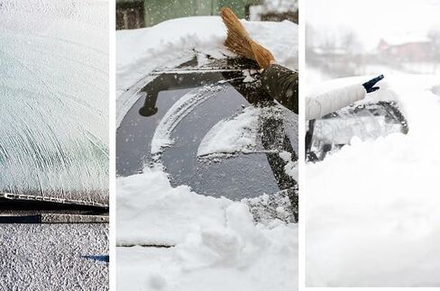 Sun Protector for Car Windshield, (65 x 43 inches) Automotive Exterior Accessories Windshield Cover Snow Ice Hail Protector Car Cover Oxford Fabric Heat & Sag-Proof Windshield Frost Cover in Kuwait