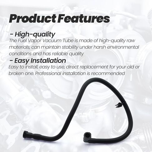 Fuel Vapor Separator Purge Hose Tube Fit For Ford F-150 Expedition Lincoln Navigator Mark-LT Models w/ 5.4L Engine V8 2005-2008, Fuel Vapor Vacuum Tube Replace 5L3Z-9D289-A Fuel Vapor Purge Line in Kuwait