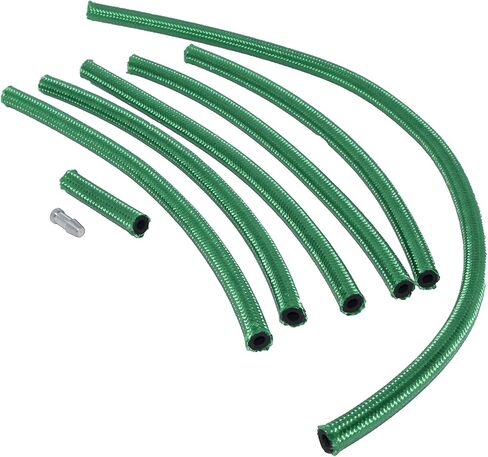 خطوط إرجاع ديزل Viton مضفرة باللون الأخضر الفاخر (آمنة للديزل الحيوي!) مصنوعة من أجل OM606 Mercedes in Kuwait