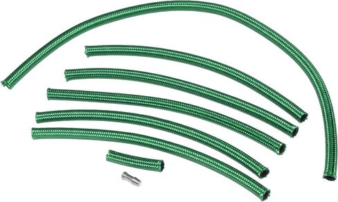 خطوط إرجاع ديزل Viton مضفرة باللون الأخضر الفاخر (آمنة للديزل الحيوي!) مصنوعة من أجل OM606 Mercedes in Kuwait