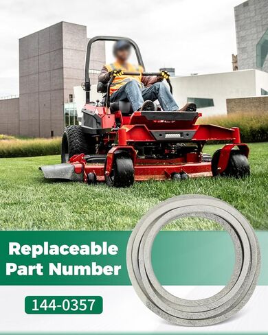 144-0357 Deck Drive V-Belt Fit for Toro 60in Z Master 4000 Series Riding Mowers 74004 74015 74020 74035 74054 74054TA 74055 74055TA 74056TE in Kuwait