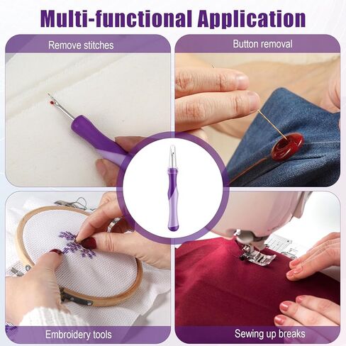 Seam Ripper, Needle and Thread Seam Rippers, Seam' Ripper and Thread Remover, Stitch Remover Unpicker Tool, for Hand Sewing, Crafts and Knitting Seam' Removers in Kuwait