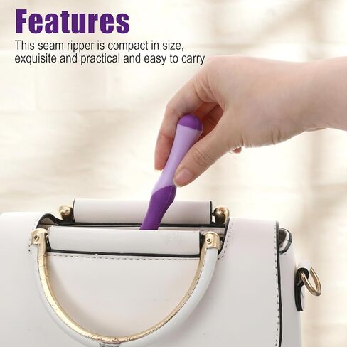 Seam Ripper, Needle and Thread Seam Rippers, Seam' Ripper and Thread Remover, Stitch Remover Unpicker Tool, for Hand Sewing, Crafts and Knitting Seam' Removers in Kuwait