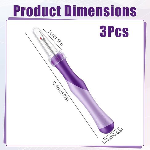 Seam Ripper, Needle and Thread Seam Rippers, Seam' Ripper and Thread Remover, Stitch Remover Unpicker Tool, for Hand Sewing, Crafts and Knitting Seam' Removers in Kuwait