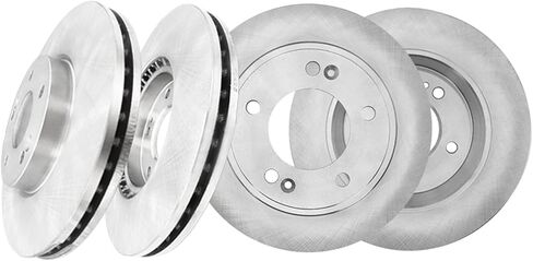 PM Auto Set of 4 Front 280mm-Rear 262mm Disc Brake Rotors Replacement For 2014-2020 Kia Soul in Kuwait