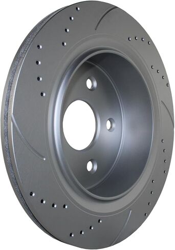 Rear Disc Brake Rotors, Set of 2 - Compatible with 2011-2018 Ram 1500, 2004-2009 Dodge Durango, 2002-2010 Dodge Ram 1500, 2019-2022 Ram 1500 Classic, 2007-2009 Chrysler Aspen in Kuwait