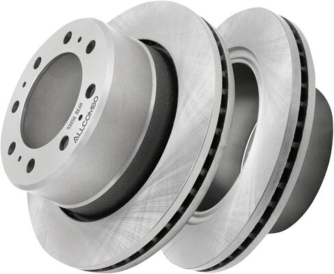 ALLCOMBO 14.09" Rear Brake Rotors for 2009 2010 Dodge Ram 2500 3500, 2011 2012 2013 2014 2015 2016 2017 2018 2019 2020 2021 2022 2023 Ram 2500 3500, 2012 1500 Disc Brakes Replacement 53056 in Kuwait