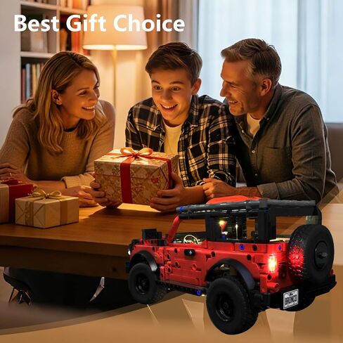 إضاءة LED متوافقة مع سيارة Lego Technic Ford Bronco SUV، مجموعة إضاءة لسيارة Lego Ford Bronco SUV Car 42213 (أضواء فقط، بدون نموذج) in Kuwait