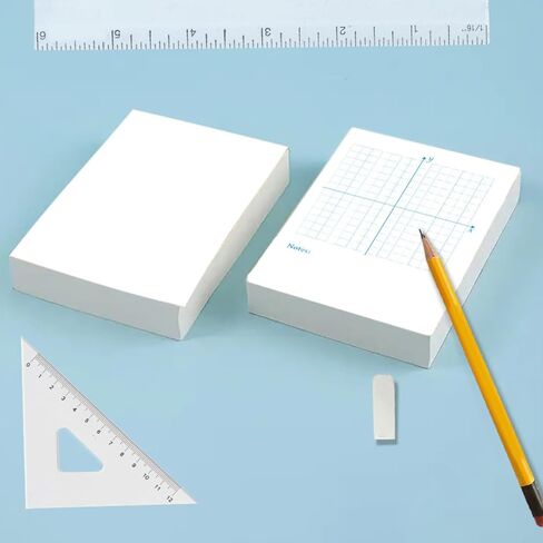 ARTIBETTER 4pcs Xy Coordinate Graphing Notebooks with Sturdy Paper, Math Practice Sheets Notepad for Classroom Use, Graph Paper for Coordinate Drawing and Math Exercises in Kuwait