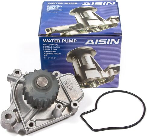 Evergreen TBK143MVCA Compatible With 88-95 Honda Civic Del Sol CRX SOHC D15B Timing Belt Kit Valve Cover Gasket AISIN Water Pump in Kuwait