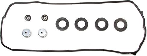 Evergreen TBK143MVCA Compatible With 88-95 Honda Civic Del Sol CRX SOHC D15B Timing Belt Kit Valve Cover Gasket AISIN Water Pump in Kuwait