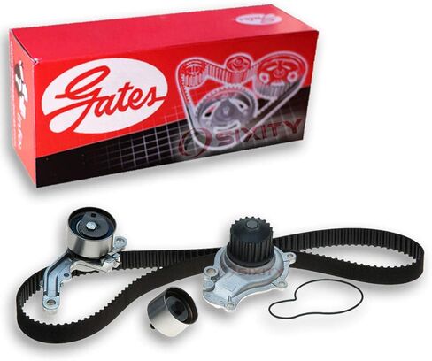 Gates PowerGrip Timing Belt Kit w Water Pump compatible with Chrysler PT Cruiser 2.4L L4 2003-2010 in Kuwait