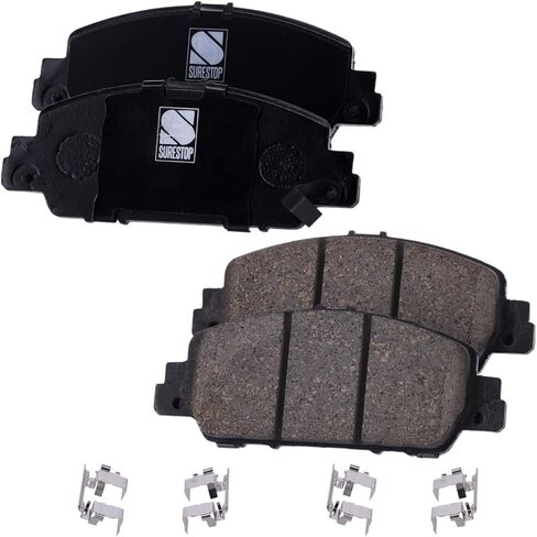 Replacement Disc Rotors and Ceramic Pad Kit fits Honda Accord 3.5L V6 2013 Touring/EX-L Sedan Front and Rear in Kuwait