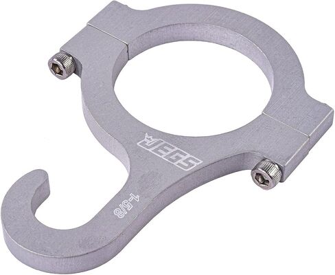خطاف خوذة من الألومنيوم من JEGS | يناسب قضبان اللف بقطر 1-5/8 بوصة | ألومنيوم مؤكسد شفاف | صنع في الولايات المتحدة الأمريكية | واحد لكل عبوة in Kuwait