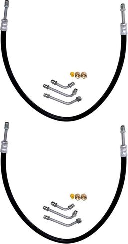 Cylinder Power Steering Cylinder Line Hose Assembly for Chevrolet C70 10.4L 1979 1980, for C70 7.0L 1979 1980, for GMC C7000 10.4L 1980 Replaces# 71303, 354760, 2 Pack in Kuwait