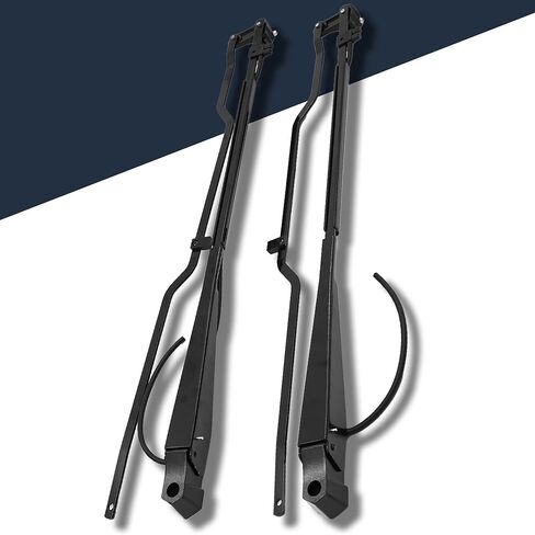 602-5407 602-5408 1 Pair Front Windshield Wiper Arm Kit Noiseless Rust Protection Fits Compatible with Kenworth 2000-2006 W900 Pantograph Style Replaces OE 1120000BWS 1020000BWS in Kuwait