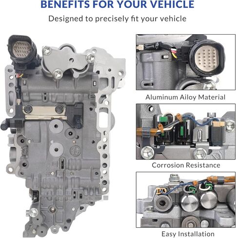U760E U760 Transmission Valve Body With Solenoid Compatible with Toyota Camry Highlander RAV4 2.4/2.5/2.7L 08-up in Kuwait