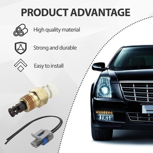 25036751 Intake Air Temperature Sensor MAT IAT ACT Kit Compatible for GM Replacement OEM #25037225 25037334 in Kuwait